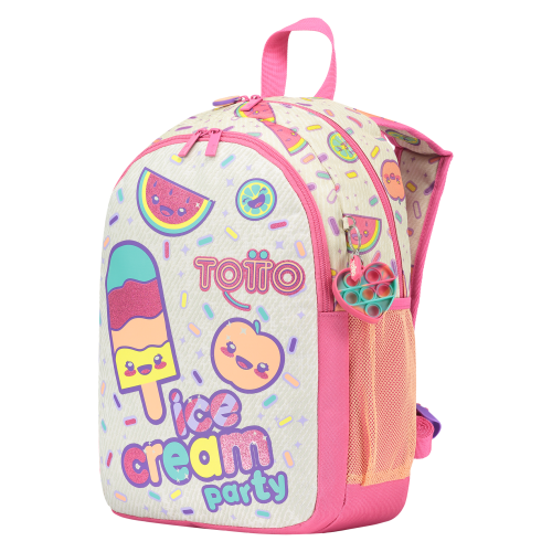 Totto Mochila Morral Ice Fruit M MJ04ICF002-2220-4HEM Rosa