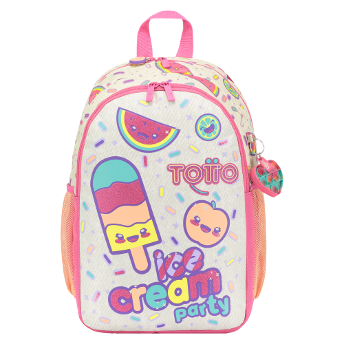 Totto Mochila Morral Ice Fruit M MJ04ICF002-2220-4HEM Rosa