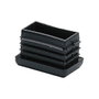 Micel Contera Rectangular Aletas CNT04 Negro 10x40mm 25 Unidades Polietileno