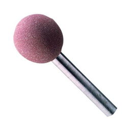 CABALLITO Muela Esferica KU 8Mm C/Mango 6X40Mm para Pulir, Desbastar y Rectificar Materiales Delicados