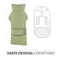 Nayeco Impermeable Dancing Rain Cerrado Verde 45cm