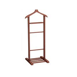 Hanah Home Beta Single - Mueble de Madera Maciza Estilo Rústico, Escandinavo y Country - Walnut