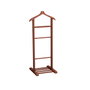 Hanah Home Beta Single - Mueble de Madera Maciza Estilo Rústico, Escandinavo y Country - Walnut