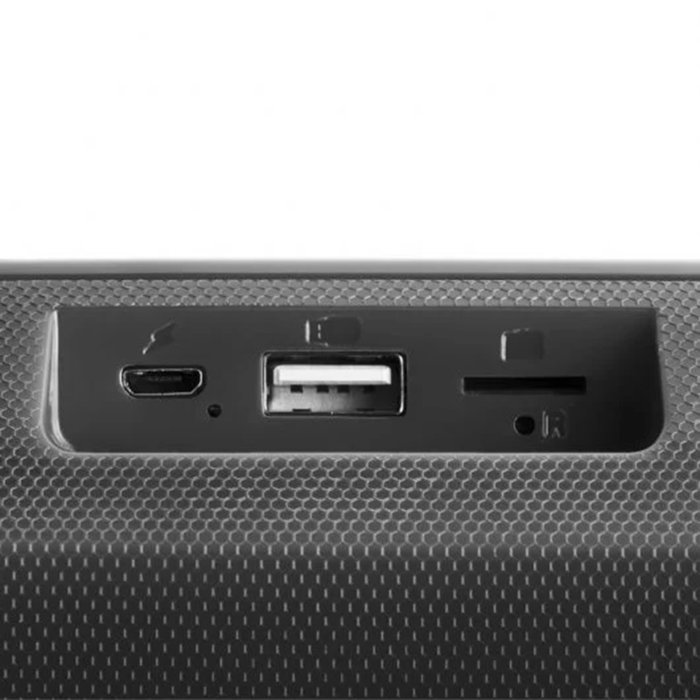 Mars Gaming Altavoz Bluetooth MSBAX, 10W, Potente Sonido 1.0, Portátil