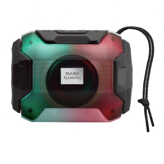 Mars Gaming Altavoz Bluetooth MSBAX, 10W, Potente Sonido 1.0, Portátil