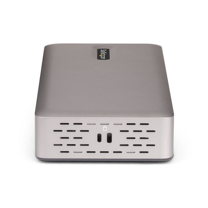 StarTech.com Docking Station USB4 15 en 1 para 3 Monitores 4K 60Hz, 100W PD, 2,5 GbE, Negro