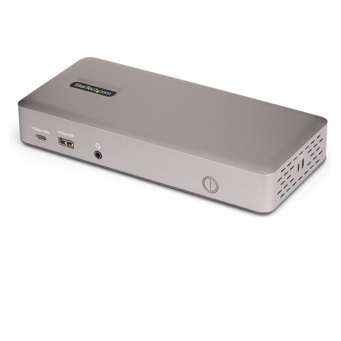 StarTech.com Docking Station USB4 para 3 Monitores 4K60, Gris