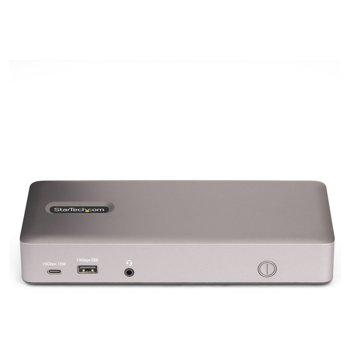 StarTech.com Docking Station USB4 para 3 Monitores 4K60, Gris