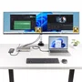 StarTech Docking Station USB4 para 3 Monitores 4K60 con PD 100W, Gris