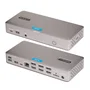 StarTech Docking Station USB4 para 3 Monitores 4K60 con PD 100W, Gris
