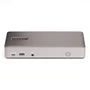 StarTech Docking Station USB4 para 3 Monitores 4K60 con PD 100W, Gris
