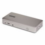 Hub USB Startech 150UE-USB4DOCKTRIPLE Gris
