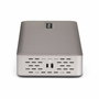 Hub USB Startech 150UE-USB4DOCKTRIPLE Gris