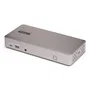 StarTech.com Docking Station USB4 para 3 Monitores 4K60, Gris