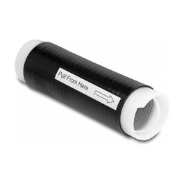 DeLOCK Tubo retráctil en frío 35 mm x 130 mm Negro, 2 unidades