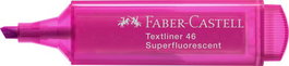 Marcador Fluor Faber-Castell Textliner 1546 Rosa (Set de 10)
