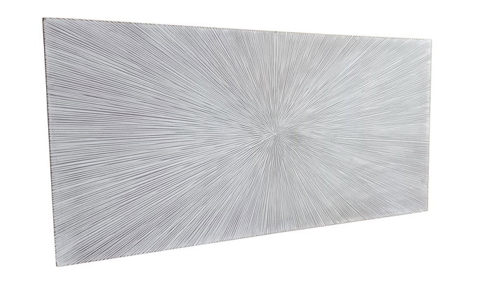 DKD Home Decor Cabecero Cama Moderno Blanco 3 x 80 x 160 cm