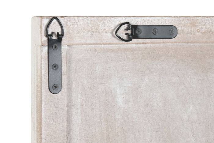 DKD Home Decor Cabecero Cama Moderno Blanco 3 x 80 x 160 cm