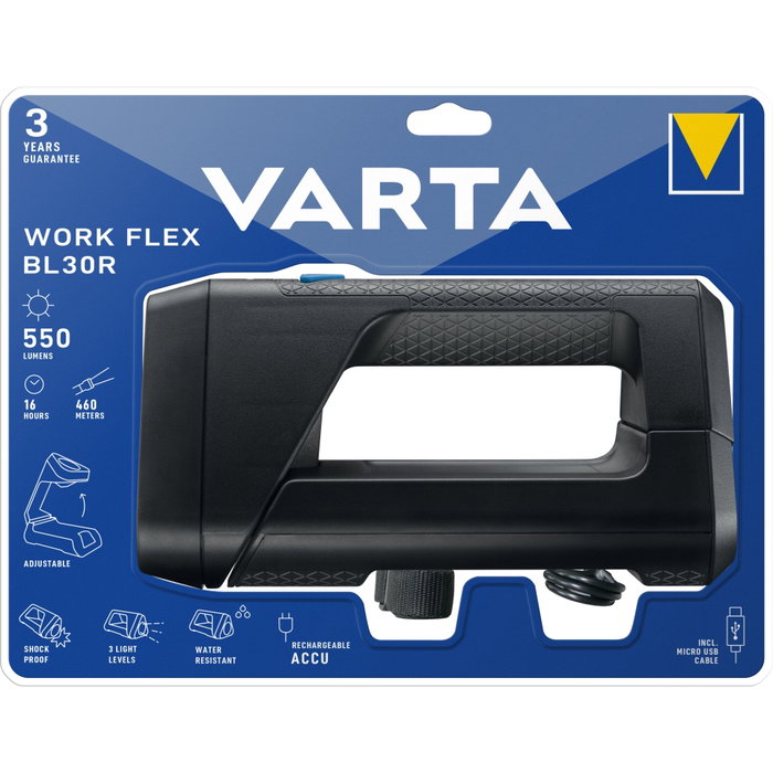 Varta Work Flex BL30R Light Lámpara de mano flexible
