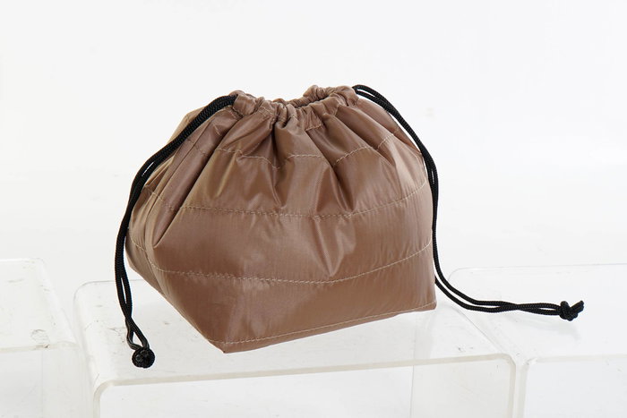 DKD Home Decor Bolsa Termica Basicos Marron Azul Marino 13 x 17 x 26 cm (12 Unidades)