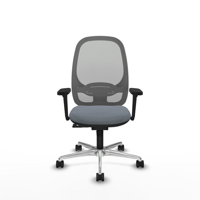 PIQUERAS Y CRESPO Silla de oficina Cilanco Gris con mecanismo Sincro PIQUERAS Y CRESPO Silla de oficina Cilanco Gris con mecanismo Sincro