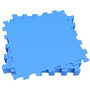 Aktive Suelo protector de goma EVA Azul, 9 piezas