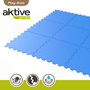 Aktive Suelo protector de goma EVA Azul, 9 piezas