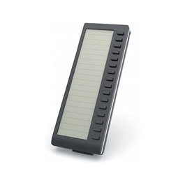 Mitel Tastenmodul M680i | Módulo de Teclas Mitel 80C00010AAA-A, Negro, 16 Botones para Teléfonos 6865i, 6867, 6869i