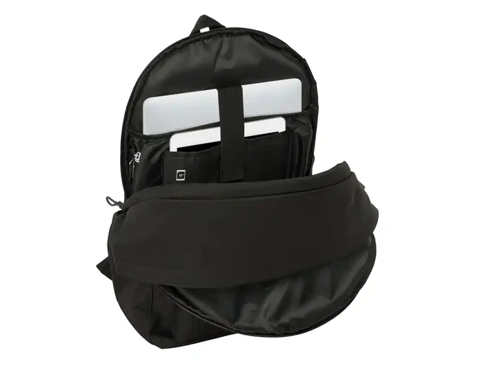 Safta Mochila Doble Real Betis Balompié para Portátil 15,6' con USB - 440x310x180 mm