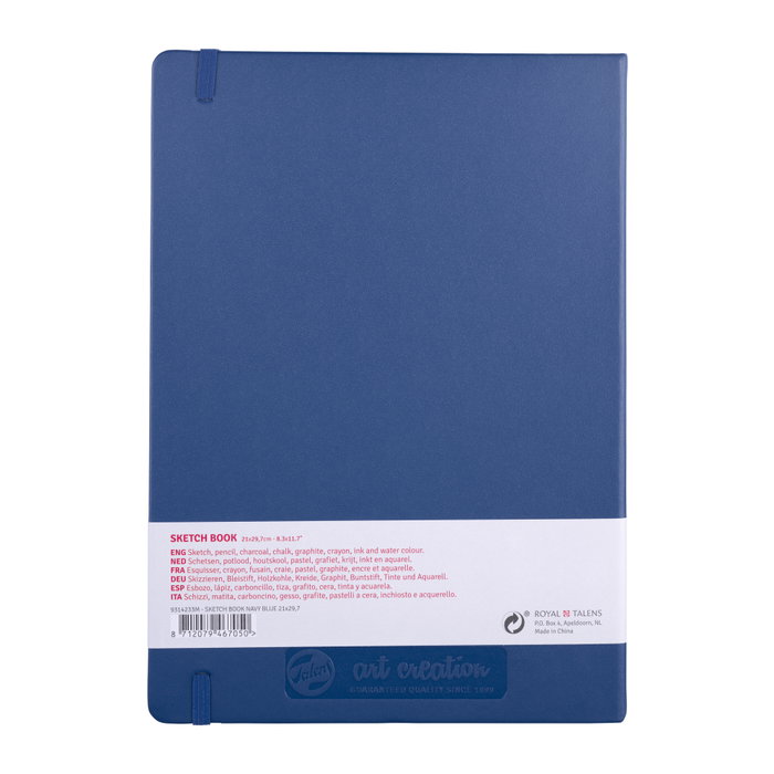 Talens Art Creation Cuaderno Bocetos Azul Marino 21 x 29.7 cm 140 g 80 Hojas Talens Art Creation Cuaderno Bocetos Azul Marino 21 x 29.7 cm 140 g 80 Hojas