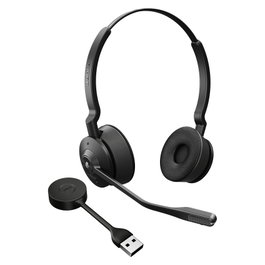 Jabra Engage 55 Auriculares Inalámbricos DECT Diadema Binaural Negro Titanio Oficina