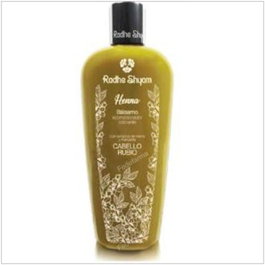 RADHE SHYAM Bálsamo Acondicionador Henna Color Rubio Reacondicionado 400ml