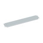 VALUE Placa ciega de 19 pulgadas, 2 HE, gris, 48,26 cm