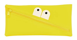 Safta Portatodo Caritas Amarillo 22x11x1cm Poliéster 600D