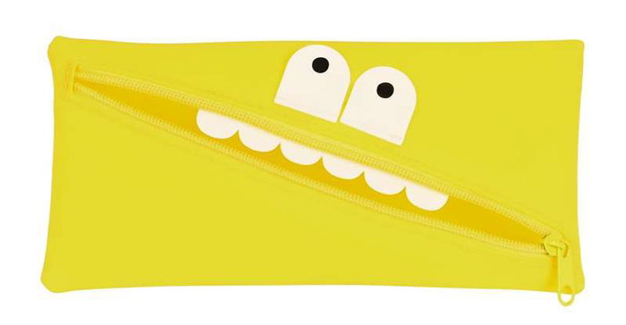 Safta Portatodo Caritas Amarillo 22x11x1cm Poliéster 600D
