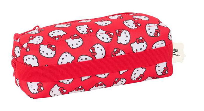 Portatodo Hello Kitty Iconic Blanco Rojo
