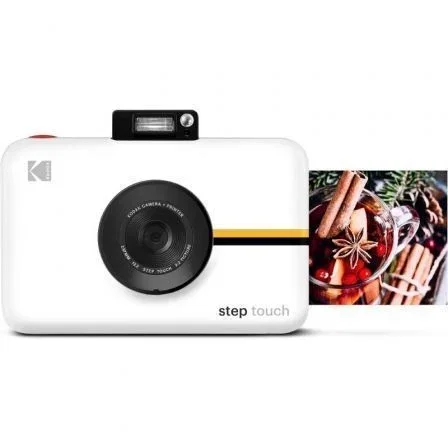 Kodak RODITC20W Cámara Digital Instantánea STEP Touch 13MP Impresora Bluetooth Pantalla Táctil LCD 3.5" Fotos 2"x3" Blanca Kodak RODITC20W Cámara Digital Instantánea STEP Touch 13MP Impresora Bluetooth Pantalla Táctil LCD 3.5" Fotos 2"x3" Blanca
