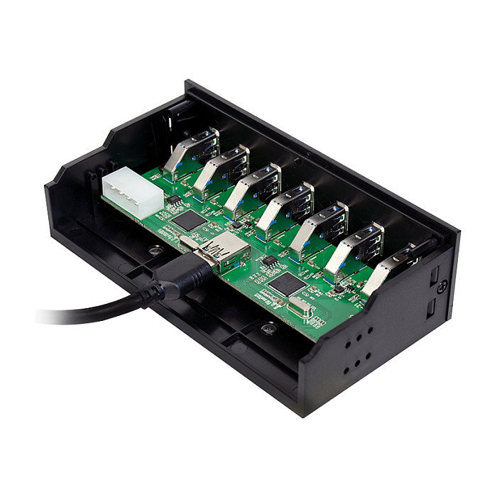LogiLink UA0342 Hub USB 3.2 Gen 1 de 7 puertos con carga rápida LogiLink UA0342 Hub USB 3.2 Gen 1 de 7 puertos con carga rápida