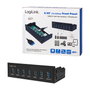 LogiLink UA0342 Hub USB 3.2 Gen 1 de 7 puertos con carga rápida