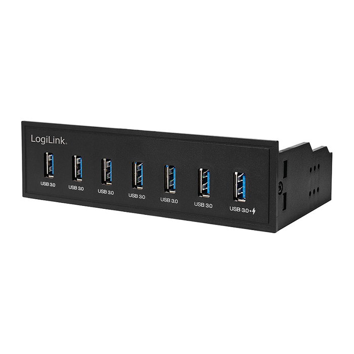 LogiLink UA0342 Hub USB 3.2 Gen 1 de 7 puertos con carga rápida LogiLink UA0342 Hub USB 3.2 Gen 1 de 7 puertos con carga rápida