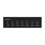 LogiLink UA0342 Hub USB 3.2 Gen 1 de 7 puertos con carga rápida