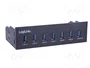 LogiLink UA0342 Hub USB 3.2 Gen 1 de 7 puertos con carga rápida