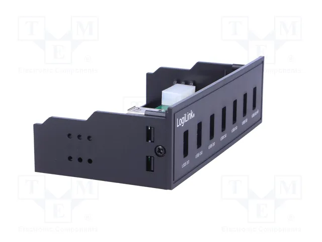 LogiLink UA0342 Hub USB 3.2 Gen 1 de 7 puertos con carga rápida LogiLink UA0342 Hub USB 3.2 Gen 1 de 7 puertos con carga rápida