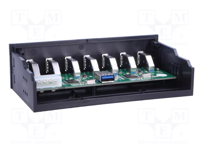 LogiLink UA0342 Hub USB 3.2 Gen 1 de 7 puertos con carga rápida LogiLink UA0342 Hub USB 3.2 Gen 1 de 7 puertos con carga rápida
