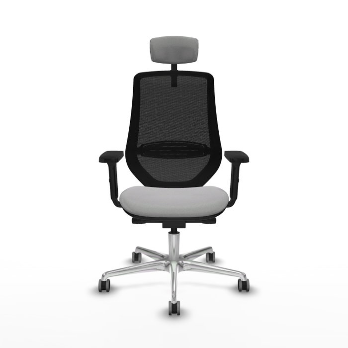 PIQUERAS Y CRESPO Silla de oficina Mardos con mecanismo Sincro/Traslack, Gris claro y Negro PIQUERAS Y CRESPO Silla de oficina Mardos con mecanismo Sincro/Traslack, Gris claro y Negro