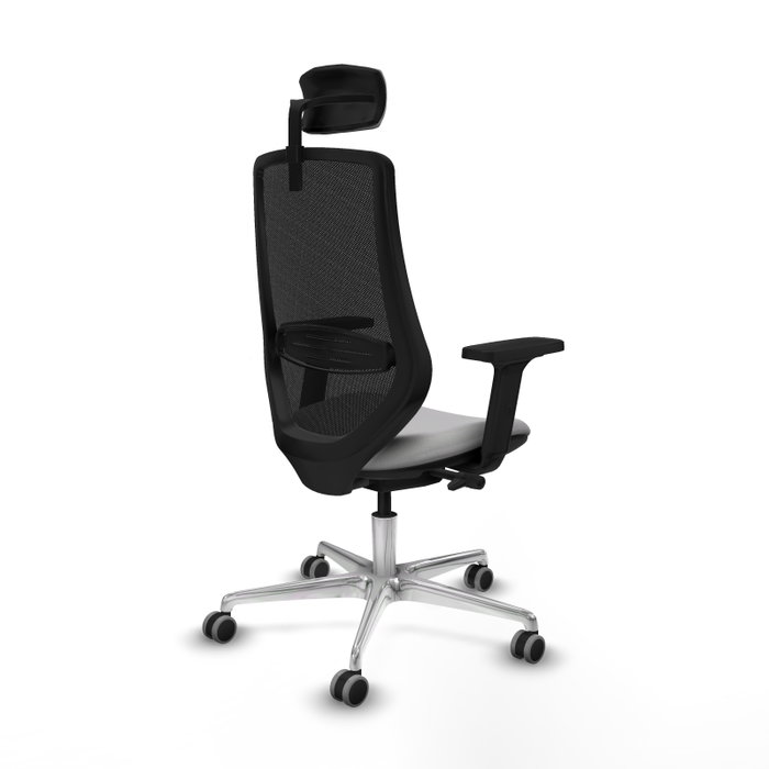 PIQUERAS Y CRESPO Silla de oficina Mardos con mecanismo Sincro/Traslack, Gris claro y Negro PIQUERAS Y CRESPO Silla de oficina Mardos con mecanismo Sincro/Traslack, Gris claro y Negro