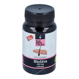NOVADIET Biotina 500Mcg 120 Comprimidos Mantenimiento Cabello Piel Uñas
