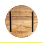 Tablero Mesa Natural Madera de Mango 80 X 80 X 3 cm