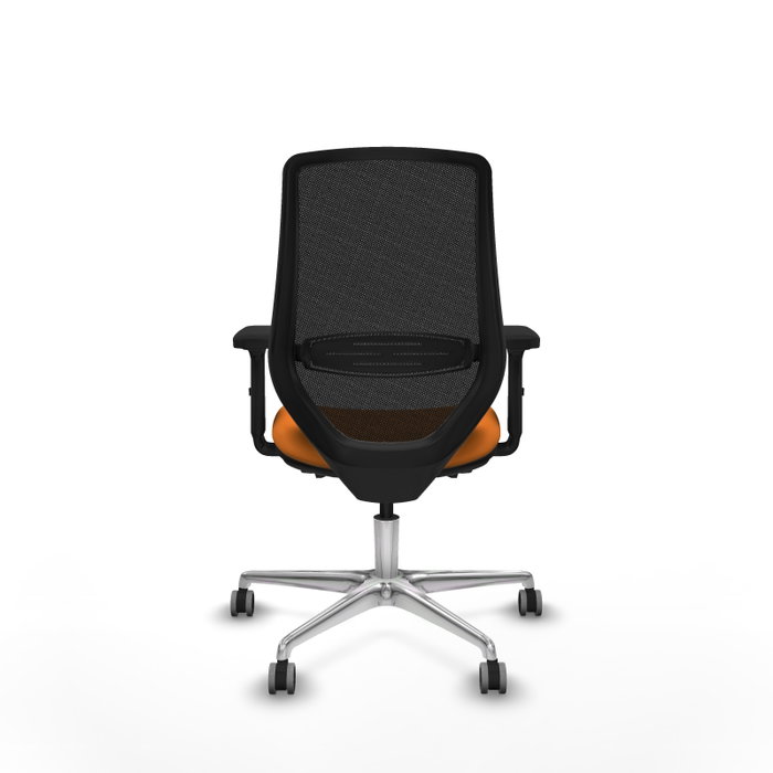 PIQUERAS Y CRESPO Silla de oficina Mardos Naranja y Negro