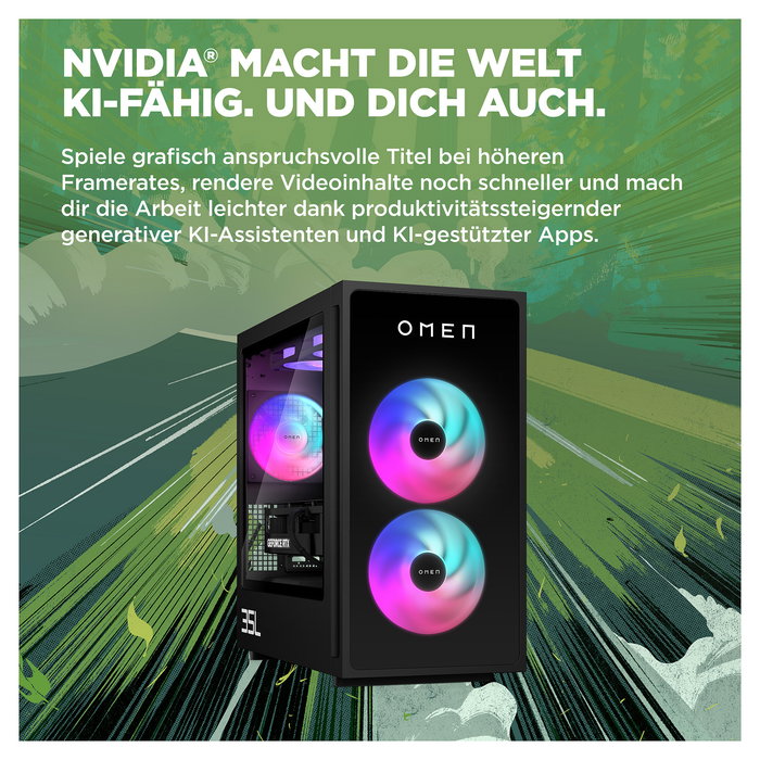 HP OMEN 35L GT16-0480ng PC Gaming i7-14700F 16GB RAM 1TB SSD RTX 5060 Ti Windows 11